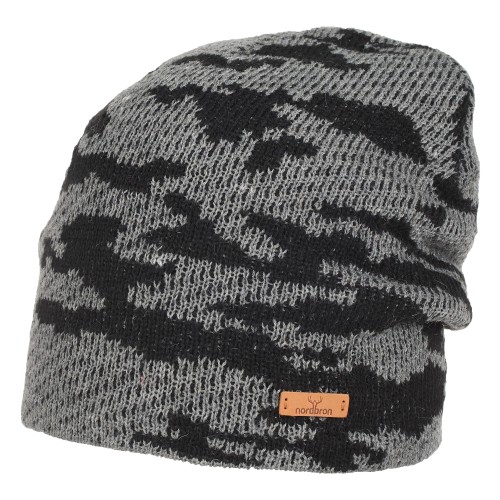 Czapka NORDBRON Camo Beanie gray