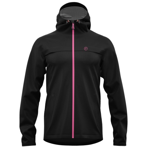Kurtka przeciwdeszczowa REDELK Agua Jacket black-pink panther M