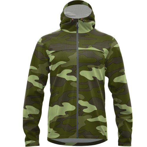 Kurtka przeciwdeszczowa REDELK Agua-Pro Jacket green camou S