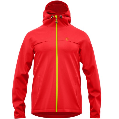 Kurtka przeciwdeszczowa dziecięca REDELK Agua JR Jacket red 140