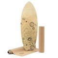 Zestaw fitness Balance Board deska plus wałek plus mata SMJ