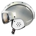 Kask narciarski CASCO SP-6 Ltd Visor VAUTRON+ Carbon Color Shift silver M