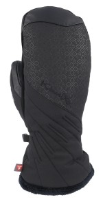 Rękawiczki narciarskie i snowboardowe damskie KINETIXX Ashly  Mitt  GTX black roz. 7,5