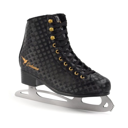 Łyżwy figurowe SMJ SPORT Exclusive czarne rozm.39