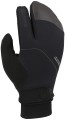 Rękawiczki rowerowe zimowe unisex KINETIXX Luzan black  roz. 9