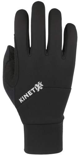 Rękawiczki rowerowe zimowe unisex KINETIXX Logan black  roz. 9