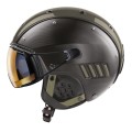 Kask narciarski CASCO SP-4 olive-black structured L
