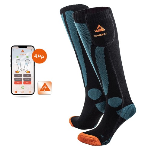 Podgrzewane skarpetki AJ23-APP ALPENHEAT FireSkiSocks APP S 