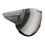 Szyba SNOWmask 2 do kasków narciarskich CASCO SP-2 Visor Carbonic silver