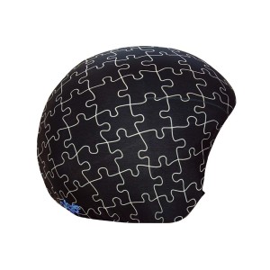 Nakładka na kask COOLCASC Cool Print Black Puzzle