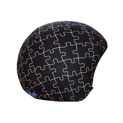 Nakładka na kask COOLCASC Cool Print Black Puzzle