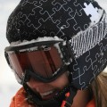Nakładka na kask COOLCASC Cool Print Black Puzzle