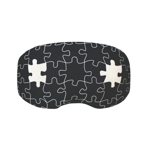 Nakładka na gogle COOLCASC Coolmasc Black Puzzle