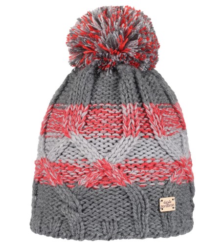 Czapka dziecięca NORDBRON Doyle Beanie red 53-55