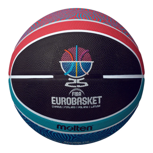Piłka do koszykówki MOLTEN Eurobasket 2025 replika B7G2000-E5Z