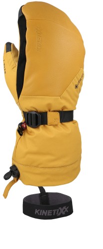 Rękawiczki narciarskie i snowboardowe męskie KINETIXX Beldin Mitt GTX  mustard roz. 9,5