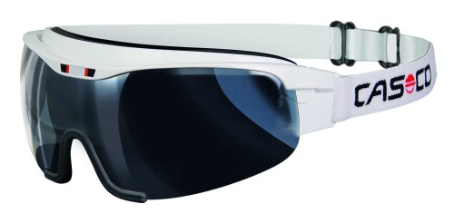 Okulary do nart biegowych CASCO Spirit Carbonic+ 2 dodatkowe szyby white L (podnoszona szyba)