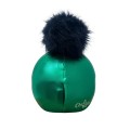 Nakładka na kask COOLCASC Exclusive Green blue pon-pon