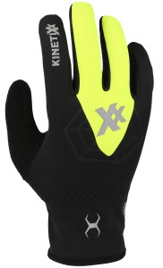 Rękawiczki rowerowe zimowe unisex KINETIXX Legolas neon  roz. 8,5