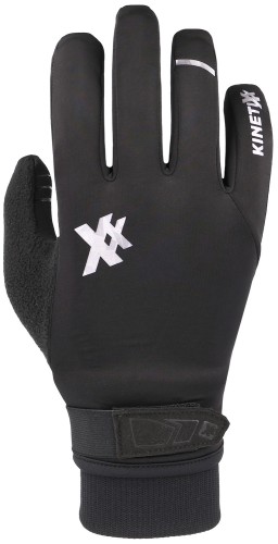 Rękawiczki rowerowe zimowe unisex KINETIXX Laurin black  roz. 7,5