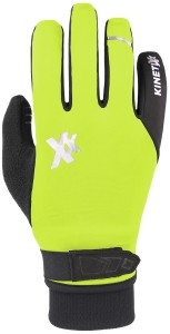 Rękawiczki rowerowe zimowe unisex KINETIXX Laurin neon roz. 8,5 