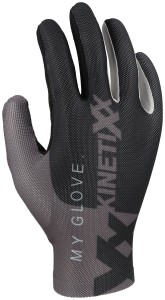 Rękawiczki rowerowe unisex KINETIXX Larun black  roz. 10