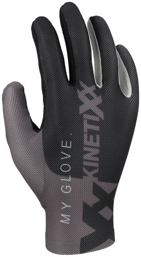 Rękawiczki rowerowe unisex KINETIXX Larun black  roz. 10