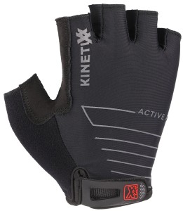 Rękawiczki rowerowe unisex KINETIXX Lenja black  roz. 9
