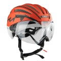 Kask rowerowy CASCO SPEEDairo 2 Aero Burned L + szyba VAUTRON 