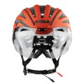 Kask rowerowy CASCO SPEEDairo 2 Aero Burned L + szyba VAUTRON 