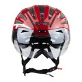 Kask rowerowy CASCO SPEEDairo 2 Aero Crimson M + szyba VAUTRON