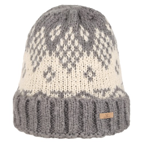 Czapka NORDBRON Milda Beanie gray