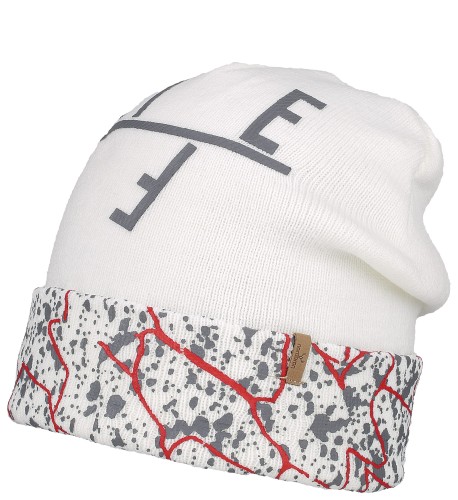 Czapka NORDBRON Life Beanie cream