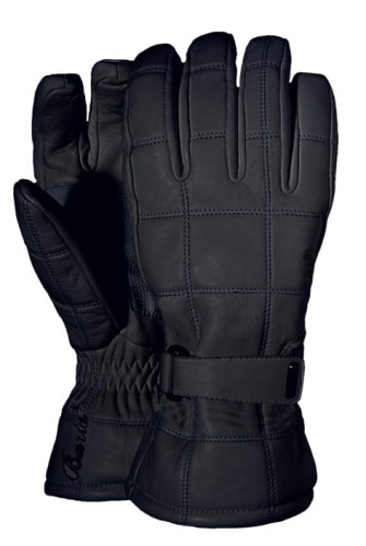 Rękawiczki damskie skórzane BARTS Ladies Leather Gloves black M