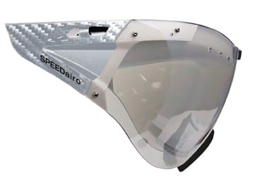 Szyba SPEEDmask do kasków rowerowych CASCO Visor clear silver 