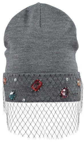 Czapka BARTS Kaya Beanie dark heather