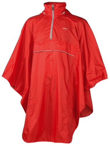 Peleryna rowerowa AGU Track Poncho red rozmiar uni