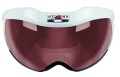 Szyba SNOWmask  6 do kasków narciarskich CASCO SP-6 Visor VAUTRON white shiny