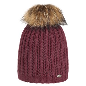 Czapka NORDBRON Tinos Beanie dark wine