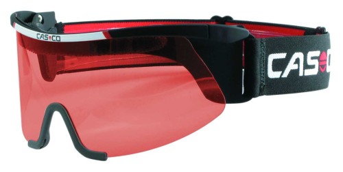 Okulary do nart biegowych CASCO Spirit VAUTRON+CARBONIC black L (podnoszona szyba)