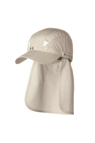 Czapka FERRINO Desert Cap sand rozmiar uni z odpinaną osłoną karku