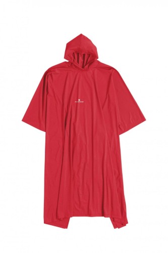 Peleryna FERRINO Poncho SR red- długość 130 cm