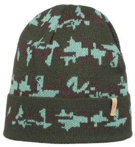 Czapka dziecięca NORDBRON Military Beanie army 53-55