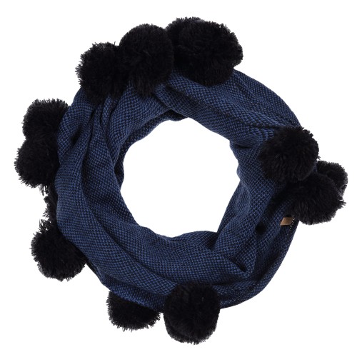 Szalik - komin dziecięcy NORDBRON Saima Collar Kids blue stone