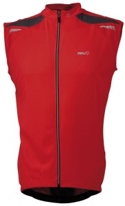 Koszulka rowerowa męska bez rękawów AGU Birino Singlet red L