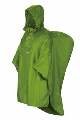 Peleryna FERRINO Hiker green S/M - długość 155 cm (z miejscem na plecak)