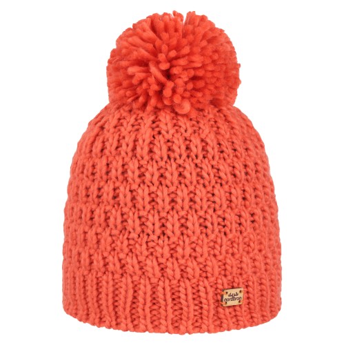 Czapka dziecięca NORDBRON Mell Beanie coral quartz 53-55