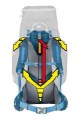 Plecak trekking FERRINO Overland 65 + 10 black