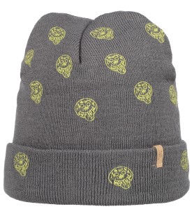 Czapka dziecięca NORDBRON Sassy Beanie dark gray 53-55