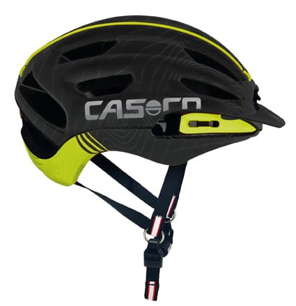 Kask rowerowy CASCO Full Air RCC black neon UNI